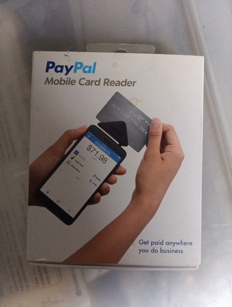 PayPal Mobile Card Reader BRAND NEW Compatible W/IPhone,Android, Windows Devices