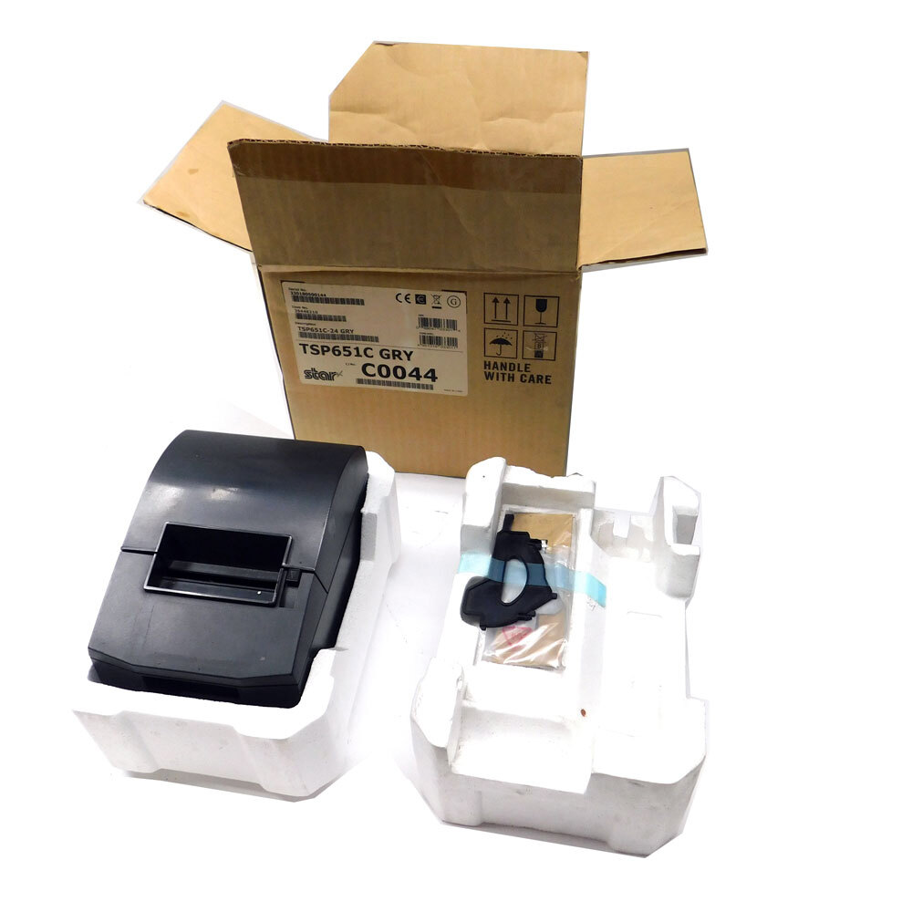 NEW Star TSP600 203DPI Direct Thermal Receipt Printer 100mm/Second Black