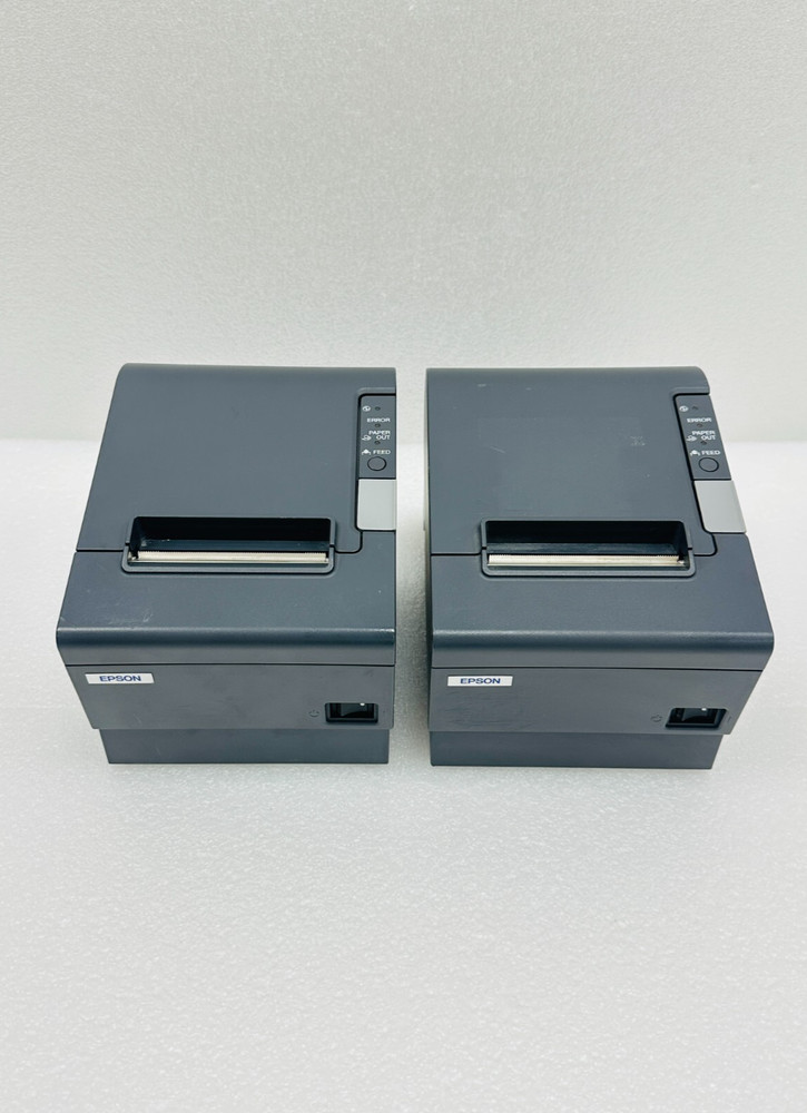 LOT OF 2 | Epson M129H | TM-T88IV Thermal Receipt Printer – FREE SHIPPING