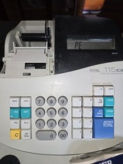 Royal 115cx Portable Cash Register Management System