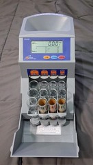 Royal Sovereign 3-Row Coin Sorter Counter Value Display FS-3D Tested Working