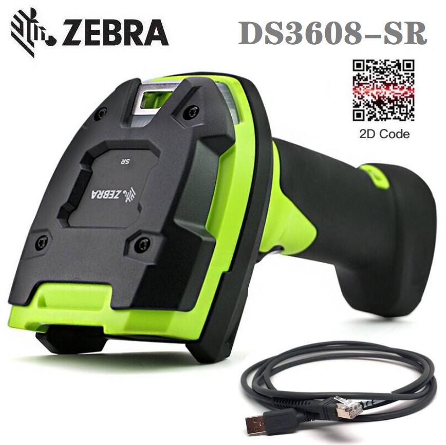 Zebra DS3608-SR00003VZWW Ultra Rugged Standard Range 2D Handheld Barcode Scanner