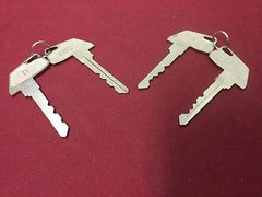 TEC Toshiba Cash Register A & B Keys, Set of 4 – Locksmith