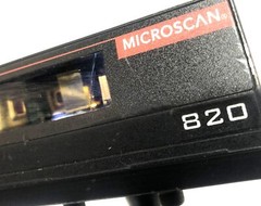 Microscan 10-28VDC 3 WATTS MAX MS-820 Barcode Scanner FIS-0820-0003 USED