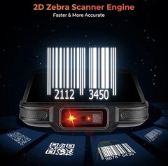 MUNBYN IPDA101P Android 13 GPS 1D/2D/QR