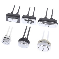 1pc Dual Flush Toilet Tank Button Round Square Toilet Push Dual Flush Button*QH