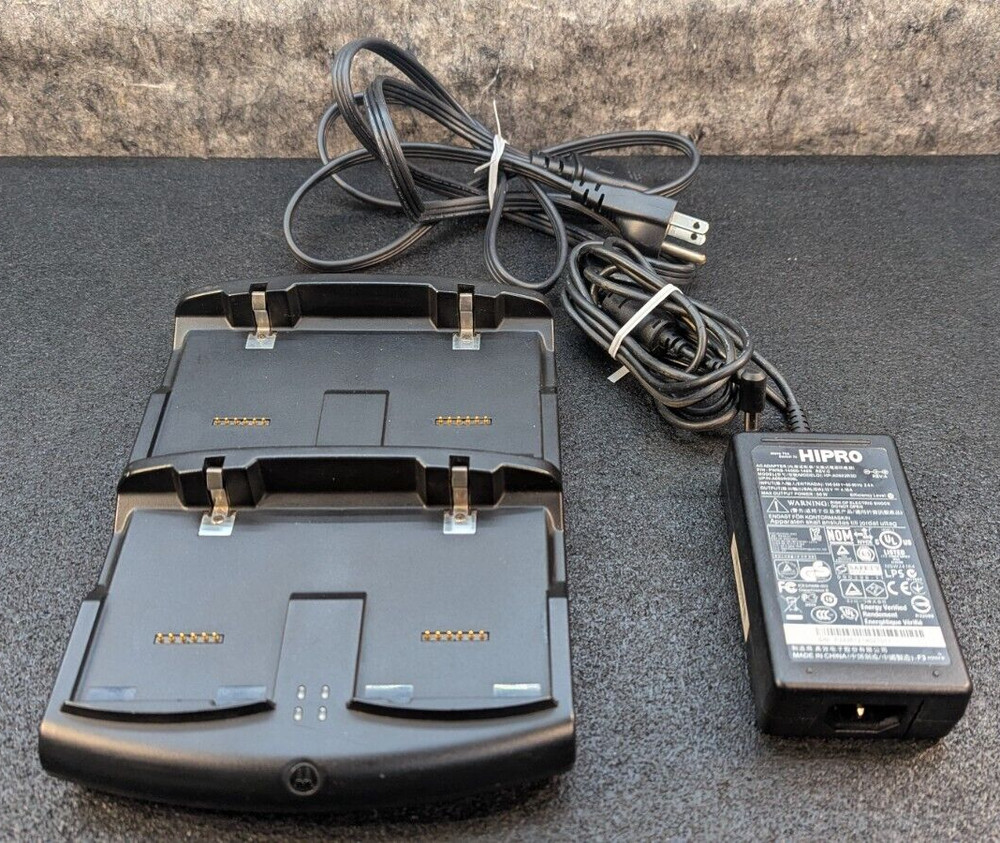 ZEBRA SAC5500-4000CR 4-BAY BATTERY CHARGER MC55, MC65, MC65A, ULBB-3