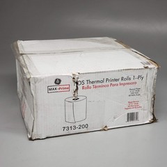 MAX-PRIME (50 Rolls) POS Thermal Printer Rolls 1-Ply 3.13″x200′ 7313-200