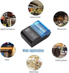 Receipt Printer, Portable Mini Thermal Receipt Printers USB Receipt Bill Tick…