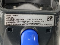 Datalogic Gryphon GBT4102 Wireless Barcode Scanner Charging Base USB Cable