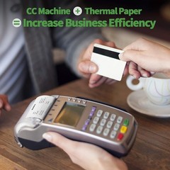 Cost-Effective 10 Rolls of 2 1/4″ x 50′ Thermal Receipt Paper – Smooth Finish