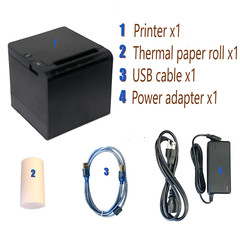 Bluetooth 80mm Thermal Receipt Printer for Skip The Dishes APP Wireless Portable
