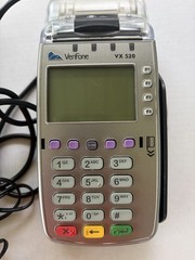 Lot of 3 Verifone VX520 & Pax S300 Credit Card Machine Terminal Readers Power On