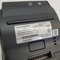 Castle Technology SATURN1000 V2.0 Android Wireless POS Terminal P/N10512030