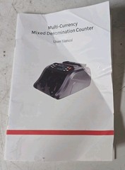 Aneken N60 Mixed Denomination Money Counter, UV/MG/IR/MT Bill Counter, 3.5″ TFT