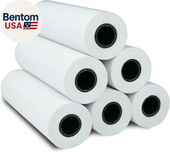 A6 Thermal Paper 6 Rolls(110Mm/4.3″Width/7M Long,Φ1.18″) for Portable Printer,Qu