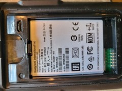 HONEYWELL SL-ES-G SL42 CAPTUVO BARCODE SLED SCANNER CASE WITH BATTERY