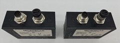 Lot of 2 Microscan QX-830 Industrial bar code reader FIS-0830-108G