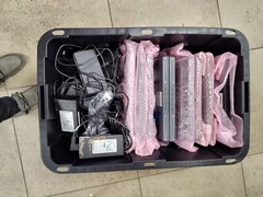 15 X Panasonic Register JS-970 (14” Screen) with 9 x power over VGA monitors