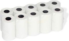 50 Rollos 2-1/4″X50′ Papel Termico Recibos Maquina De Caja Registradora Pos New