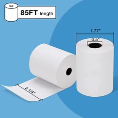 50 Rolls 2 1/4″ x 85′ Cash Register Credit Thermal Paper POS Receipt Papers 85FT