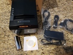 Rongta POS Printer, 80mm USB Thermal Receipt Printer Restaurant, Business RP327