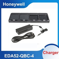 Honeywell EDA52 Quad Battery Charger EDA52-QBC-4 ,Power Cord included