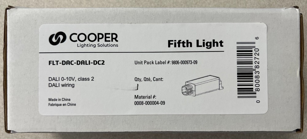 Cooper Fifth Light Digital to Analog Converter FLT-DAC-DALI-DC2 Class 2