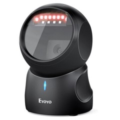 Eyoyo 2D QR Code Desktop Barcode Scanner Automatic Scanning for POS Library Shop