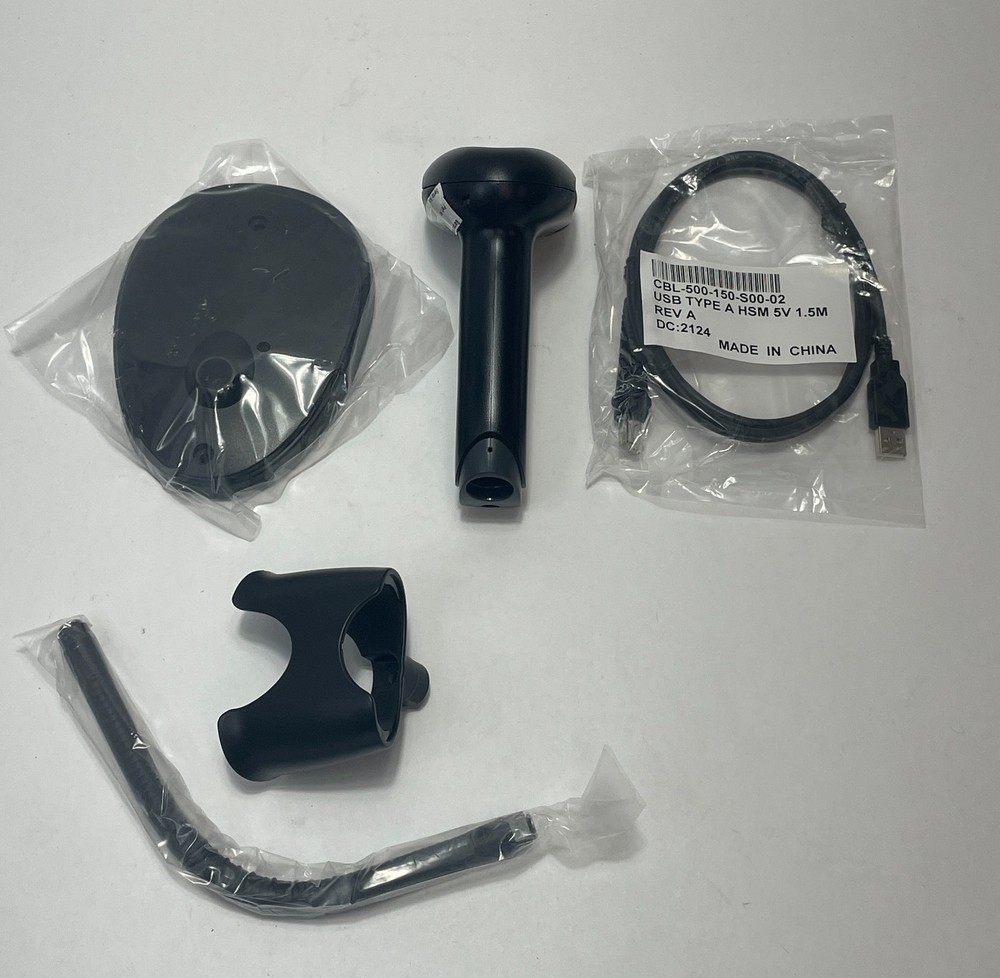 Posx Handheld Barcode Scanner Black Evo 2D 995ED047500333