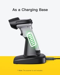 Inateck Bluetooth Barcode Scanner with Charging Base, 2D Wireless, Bundle…