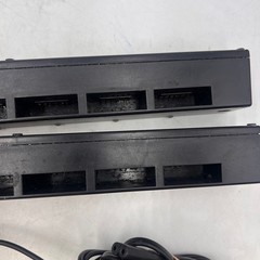 TWO 6-Pin NEXERGY BATTERY CHARGER AV140 FOR HEADSETS WITH ONE Power Supply QSR