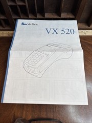 Verifone VX520 VX 520 Credit Card Machine Terminal Reader
