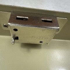 MMF Industries Steel Combination Lock Cash Box Beige *No Tray Included See Photo