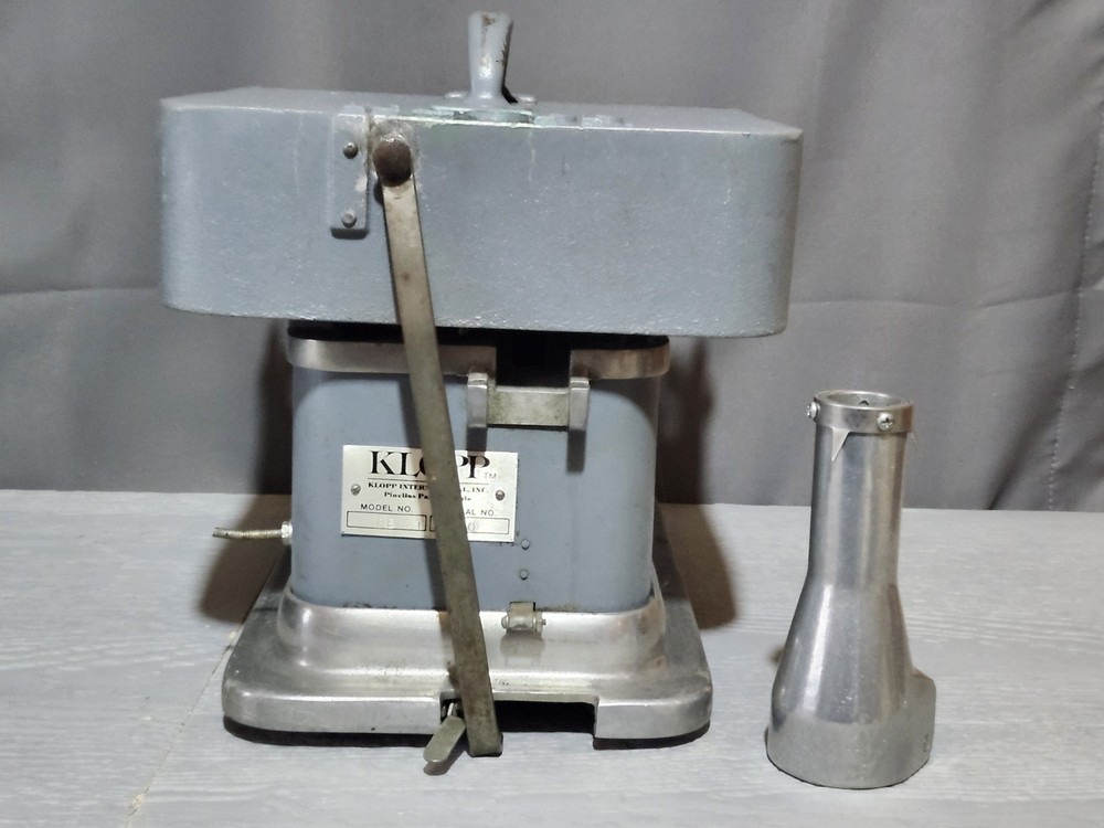 KLOPP Coin Counter Model CE Electric Machine w/ Bagger Tube (Read Description)