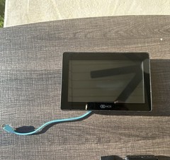 NCR Touchscreen MOD 5907-5310-0002 7″ Display W/ Card Reader PARTS ONLY UNTESTED