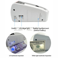 Mini Money Currency Counting Machine Bill Cash Banknote Counter 600 sheets/minut