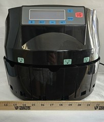 VEVOR 1550 USD Coin Sorter Counter Wrapper Roller Bonus Wrappers Tested Working!
