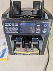 MUNBYN IMC08 Dual Money Counter Machine Mixed Denomination with Reject Pocket