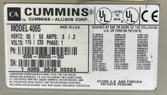 Cummins Jetscan 4065 Paper Currency Money Counter 406-9905-00 – Yellowed Back