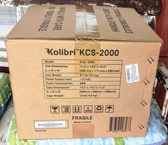 Brand New KCS-2000 Professional USD Coin Counter Machine Sorter Wrapper Roller