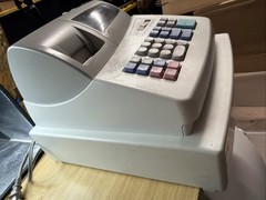 Sharp XE-A101 Electronic Cash Register Cash Drawer TESTED – NO KEYS