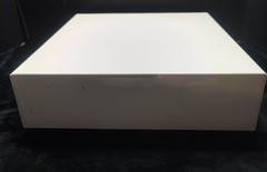 Volcora 500018 White Electronic Cash Register Drawer Open Box 2 Keys No Cables
