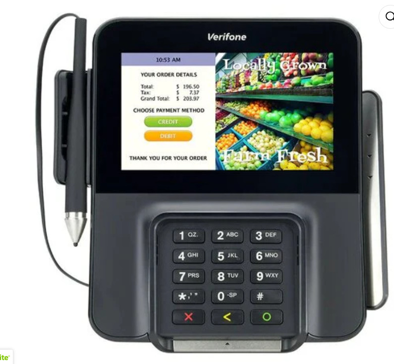 Verifone M400 Credit Card Terminal (M445-403-01-WWA-5) Mint Condition W Charger
