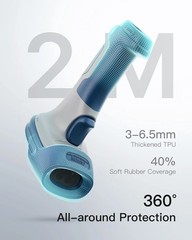 Bluetooth Barcode Scanner, 2D Wireless Barcode Scanner, Bluetooth 5.0 and 2.4…