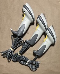 3 SYMBOL MOTOROLA ZEBRA NCR Handheld Barcode Scanner USB Wired DS6707-SR20001ZZR