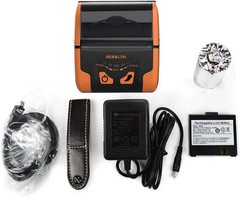 80mm Mobile POS Direct Thermal Printer w. Bluetooth+USB, Mobile thermal printer