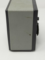 VTG Plastic Combination Lock Bank Safe Coin Bank Gray Toy Bank