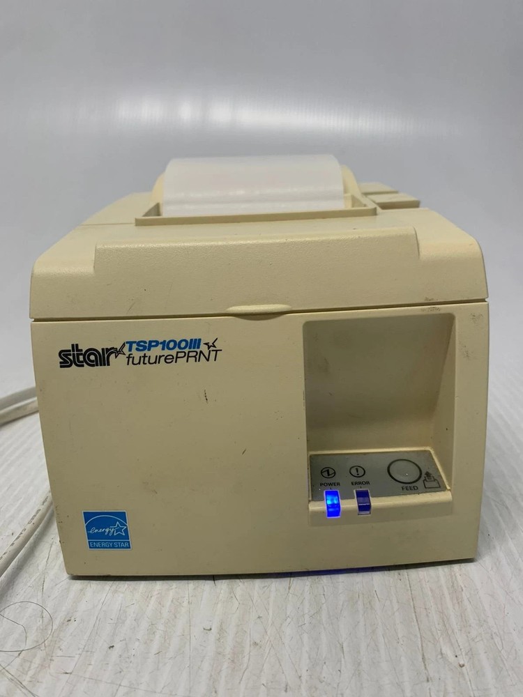 Star TSP100III Future Print TSP143IIIU Therma Recipt Printer White With Wired