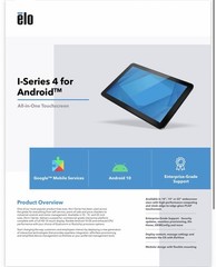 New Elo I-Series 4 21.5 Android All-in-One Touchscreen POS System W/ Mount